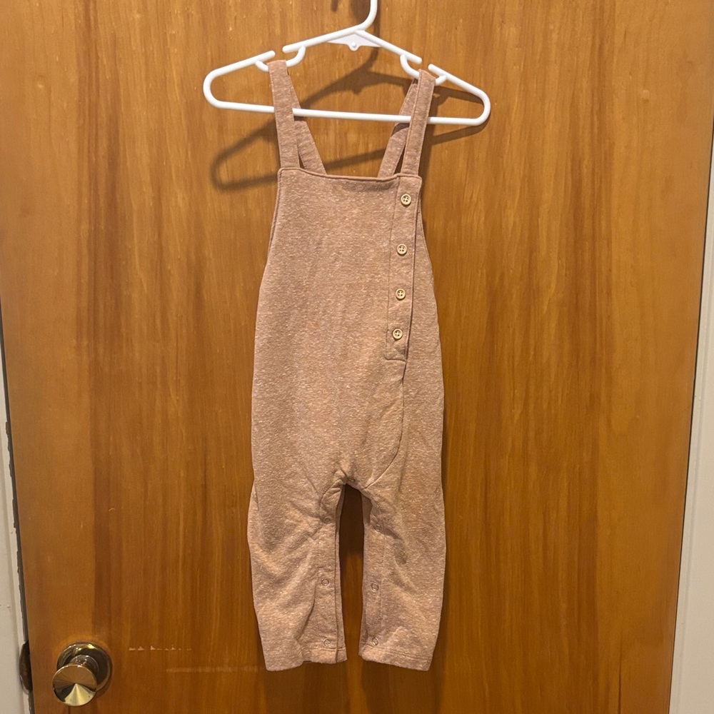 Kids Tan Overalls